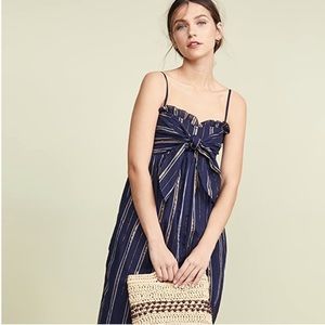 Apiece Apart jumsuit blue and gold size 0